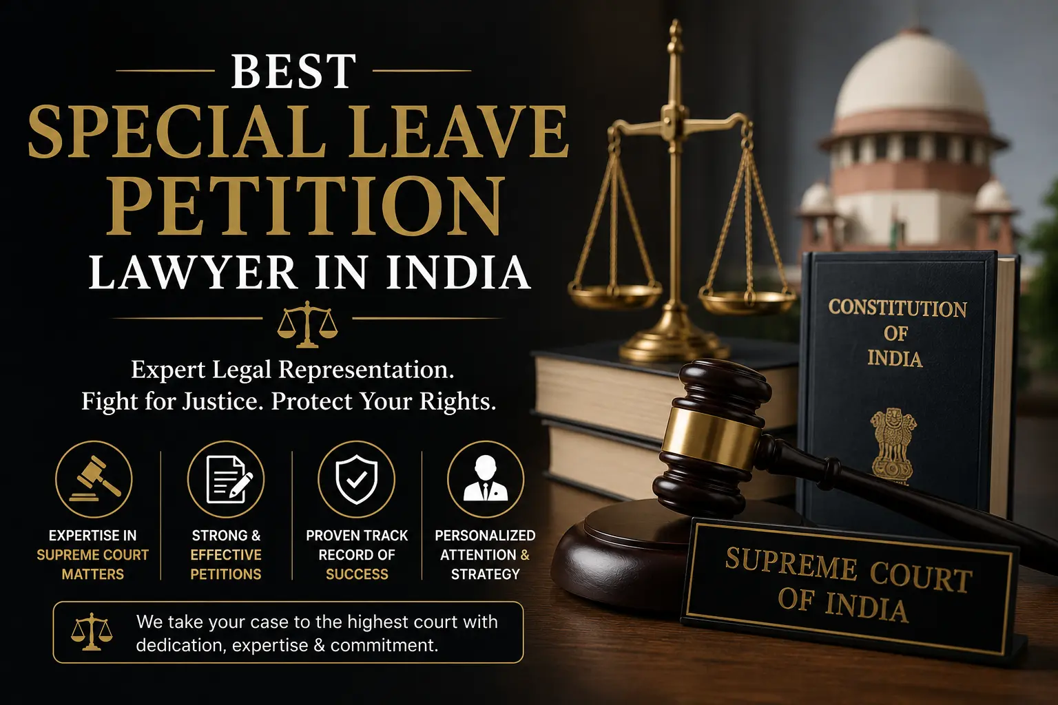Best Special Leave Petition Lawyer in India