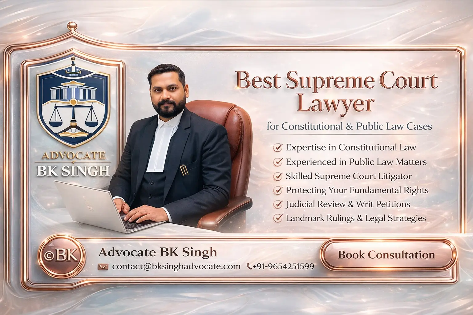 Best Supreme Court Lawyer for Constitutional and Public Law Cases