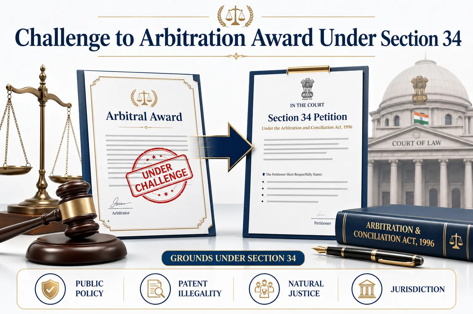 Challenge to Arbitration Award Under Section 34
