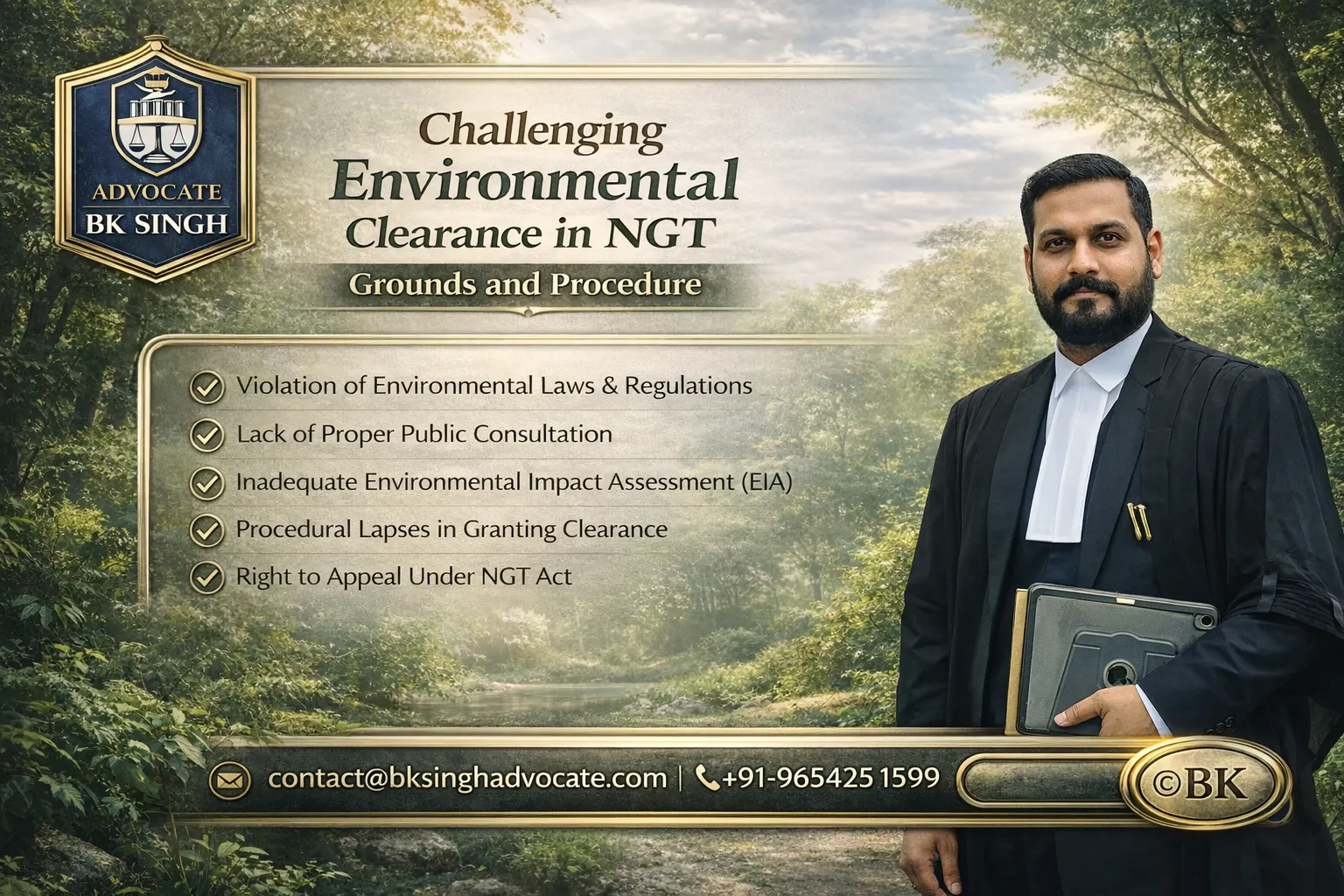 Challenging Environmental Clearance in NGT Grounds and Procedure