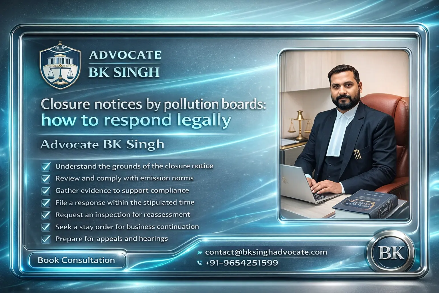 Closure notices by pollution boards how to respond legally