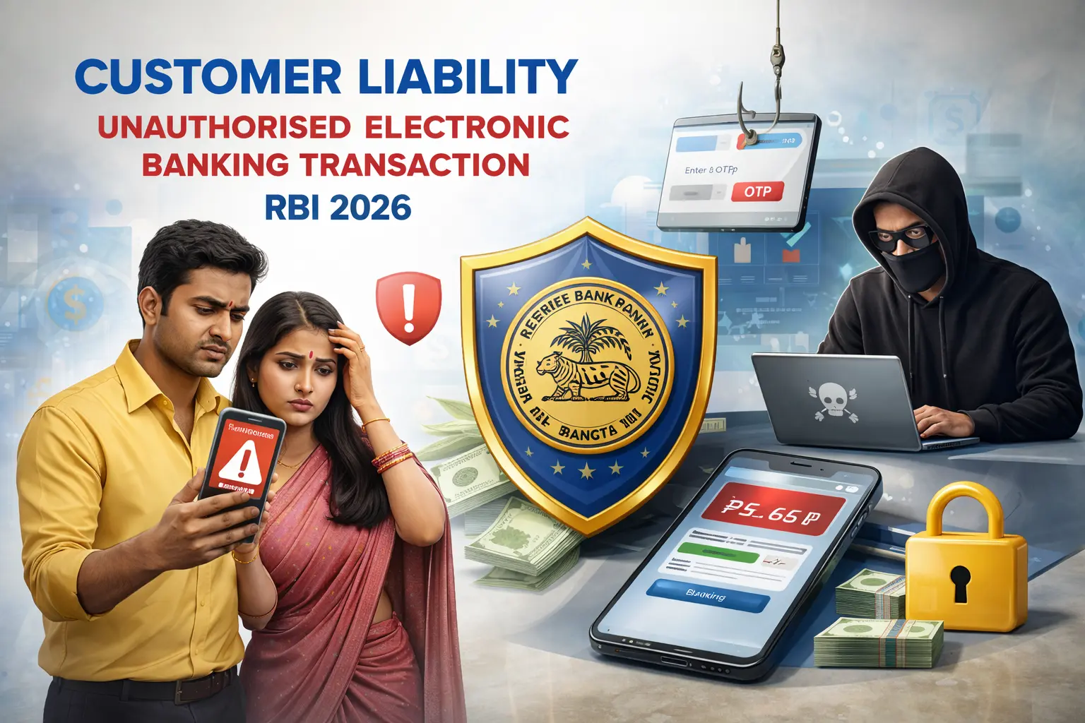 Customer liability for unauthorized electronic banking transactions RBI 2026