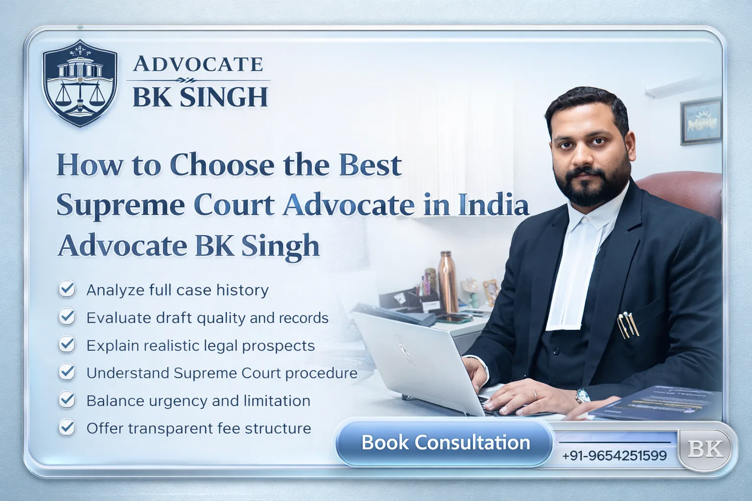 How to Choose the Best Supreme Court Advocate in India