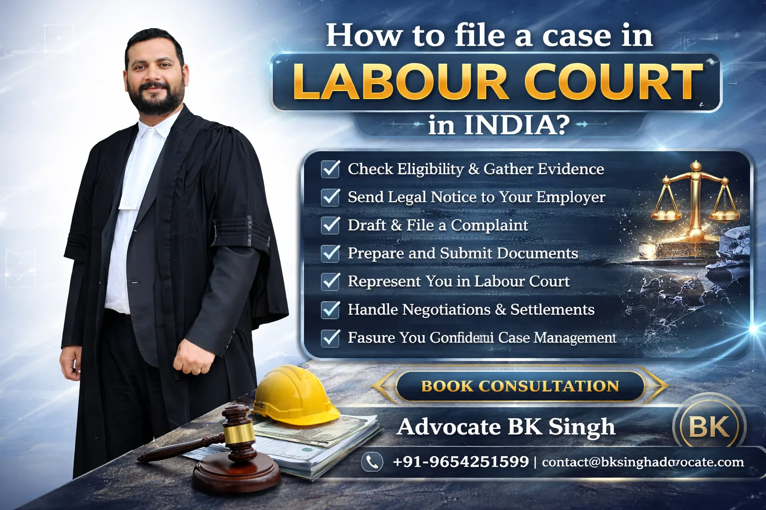 How to File a Case in Labour Court in India
