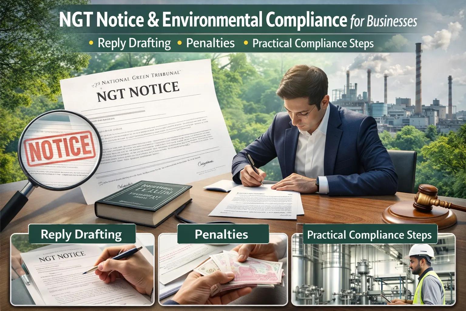 NGT Notice & Environmental Compliance for Businesses: Reply Drafting, Penalties, Practical Compliance Steps