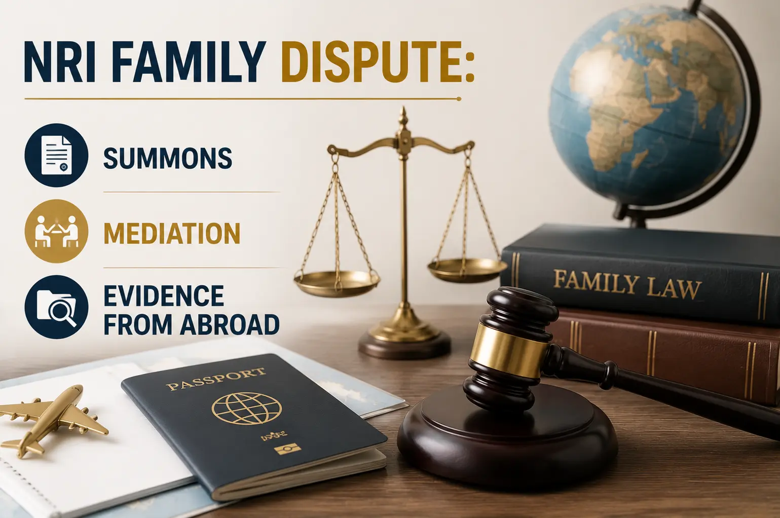 NRI Family Dispute: Summons, Mediation and Evidence