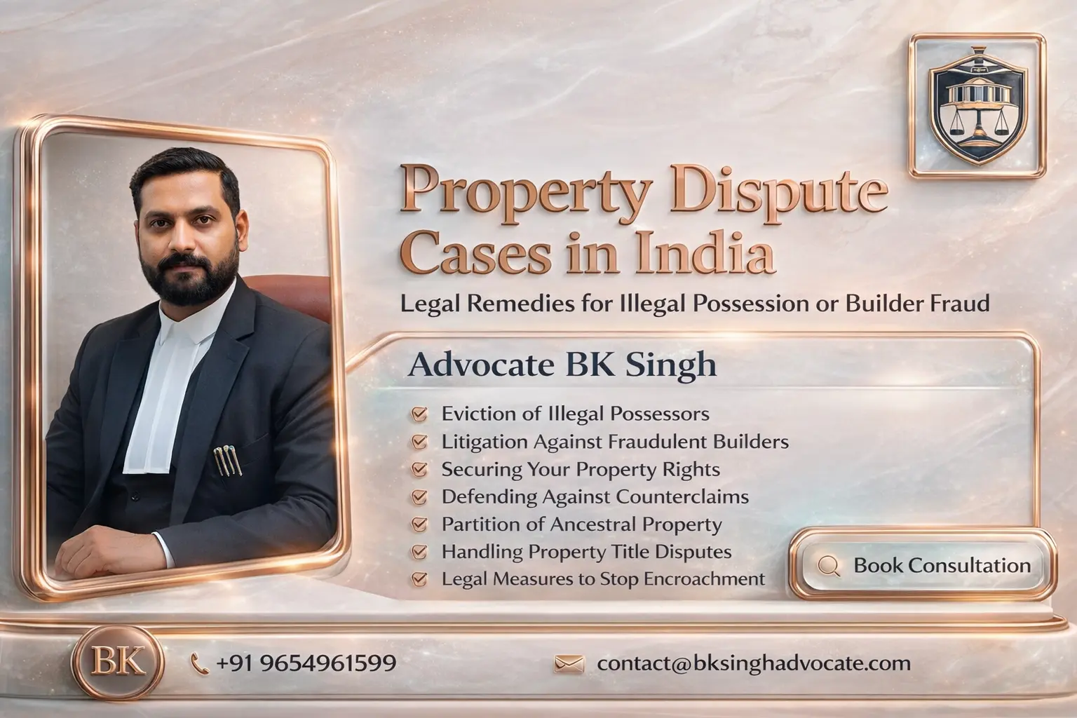 Property Dispute Cases in India: Legal Remedies for Illegal Possession or Builder Fraud