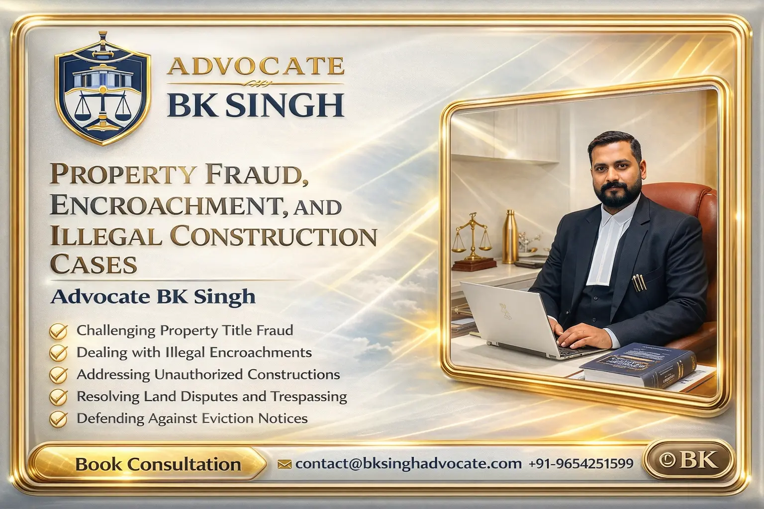 Property Fraud, Encroachment, and Illegal Construction Cases