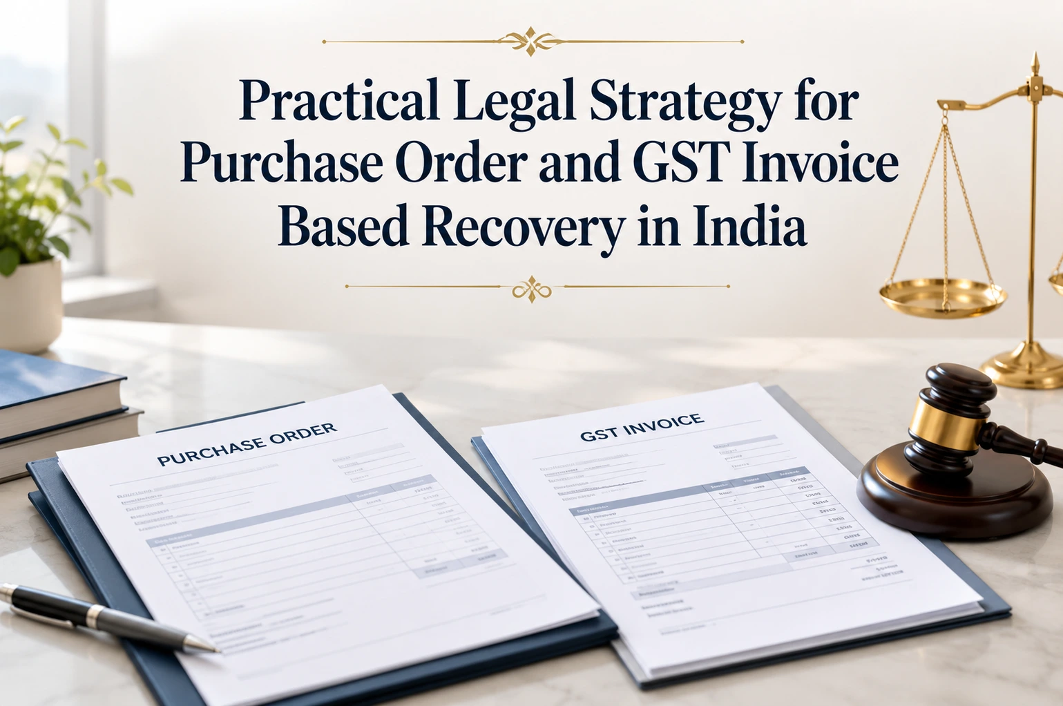 Purchase Order and GST Invoice Recovery in India