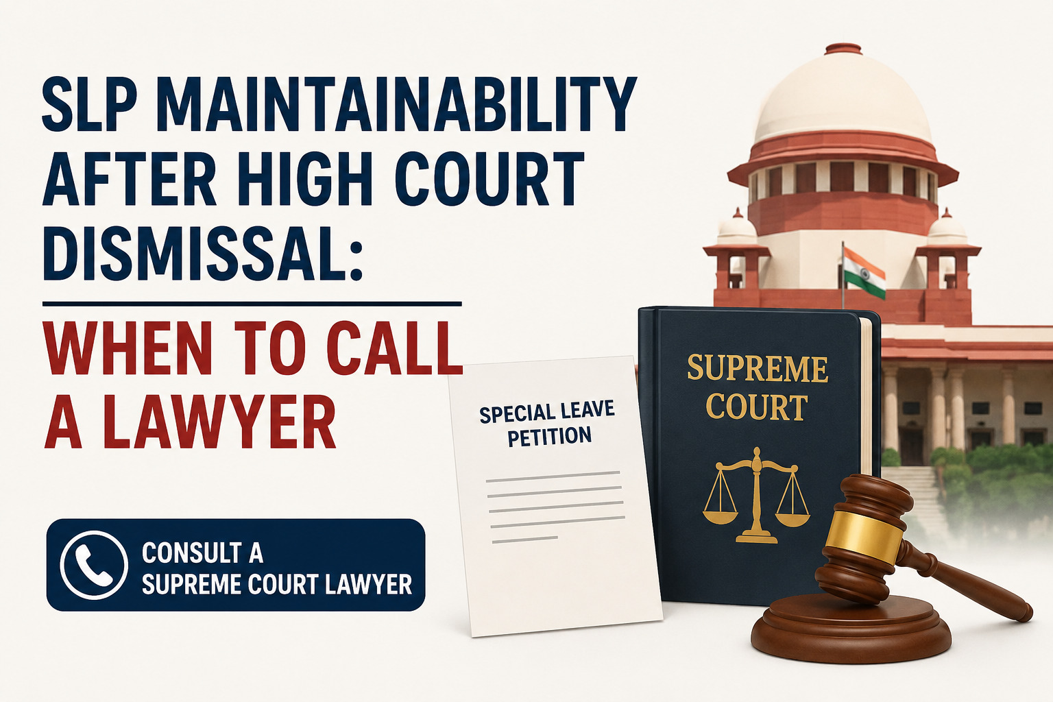 SLP Maintainability After High Court Dismissal