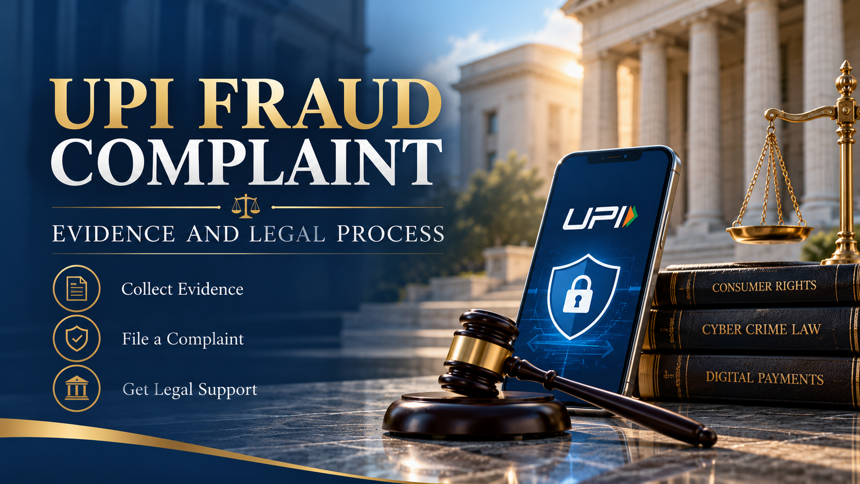 UPI Fraud Complaint: Evidence and Legal Process