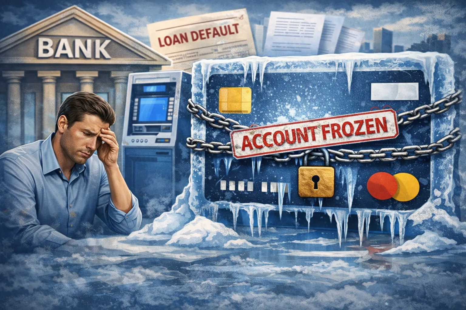 What to Do If Your Bank Account is Frozen Due to Loan Default